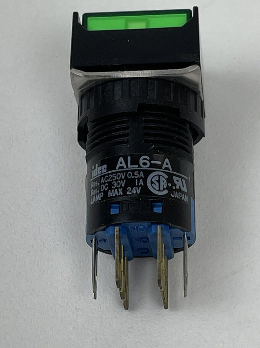 new Idec AL6Q-M24P-G Industrial Pushbutton Switch - DECO