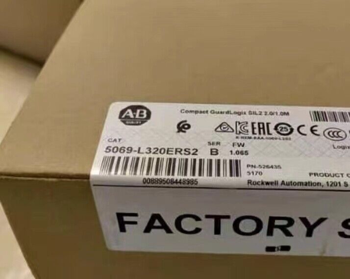 Allen Bradley 5069-L320ERS2 GuardLogix 5380 Processor Compact SIL2 2.0/1.0M - ALLEN BRADLEY