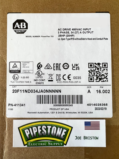 Allen Bradley PowerFlex753 AC Drive - ALLEN BRADLEY