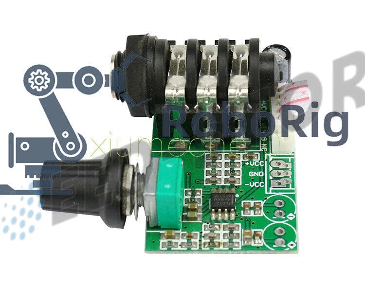 TL072 Op Amp High Impedance Pre-amplifier Board Guitar Instrument
