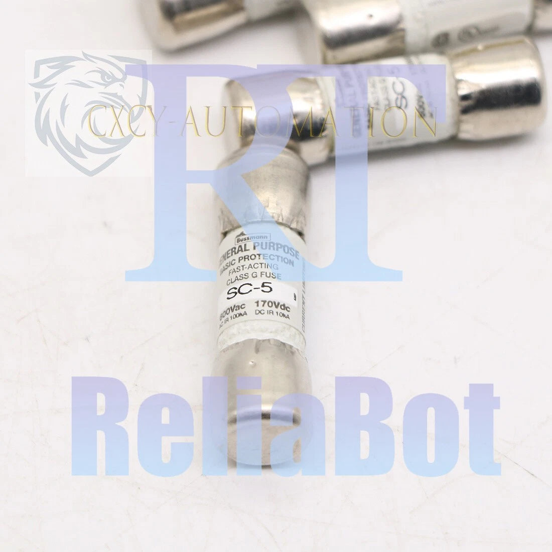 Bussmann SC-5 SC 5A 600Vac Time Delay Class G Fuse 10Pcs.