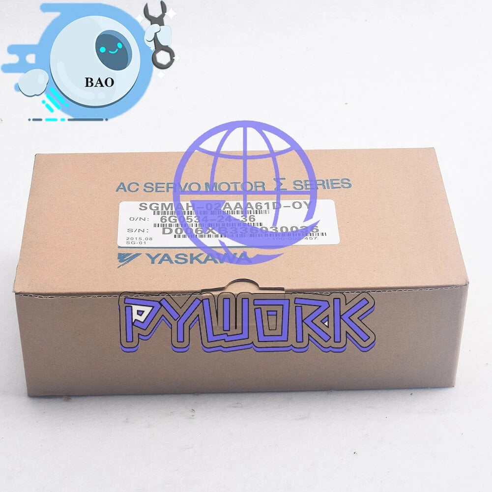 1PCS Yaskawa Servo Motor SGMAH-02AAA61D-OY