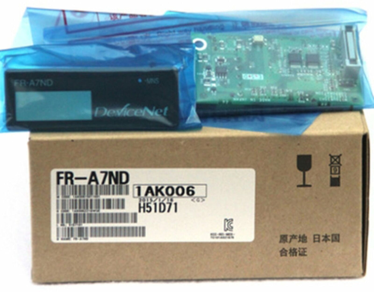 New Mitsubishi 1PC Communication Card FR-A7ND (One Year) - MITSUBISHI