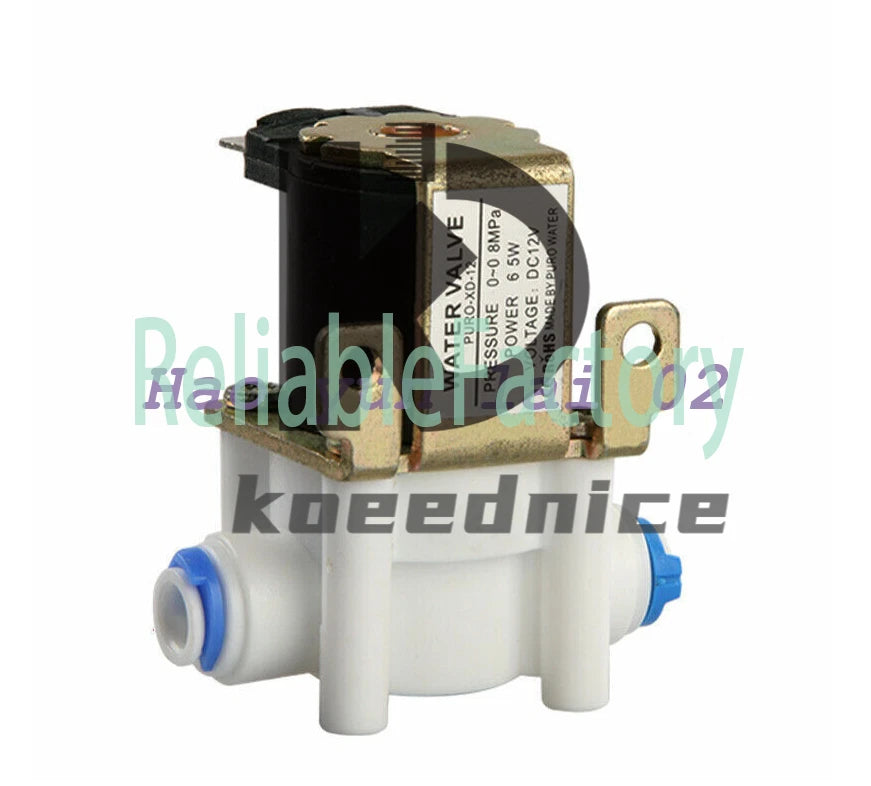 1PC 2 points inlet diameter 6.5mm Water valve PURO-XD12 DC 12V 6.5W