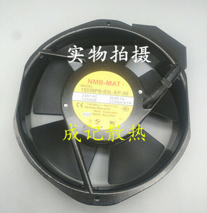 new 1pcs NMB 15038PB-B2L-EP-00 AC220V metal cooling fan - NMB