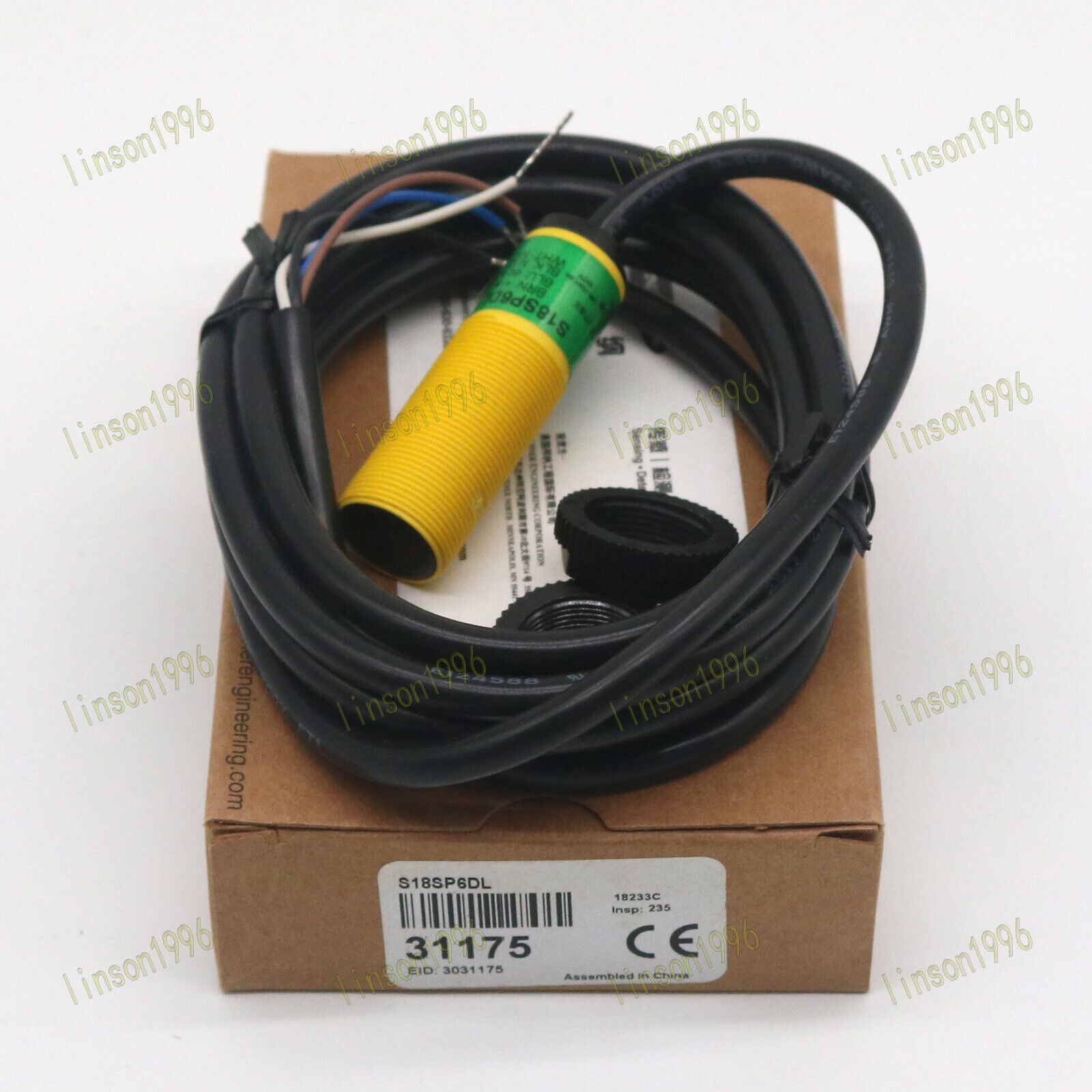 new 1PC  BANNER S18SP6DL photoelectric switch sensor In Box BANNER