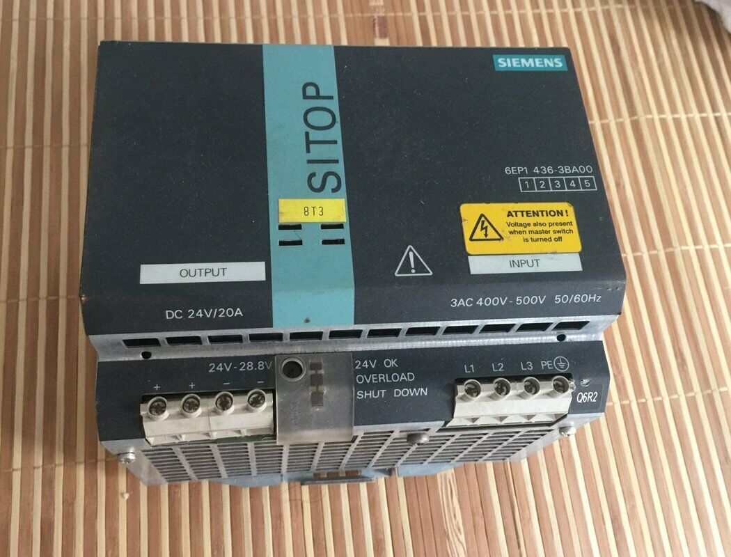 used  Siemens Power supply 6EP1 436-3BA00 6EP1436-3BA00 Tested OK