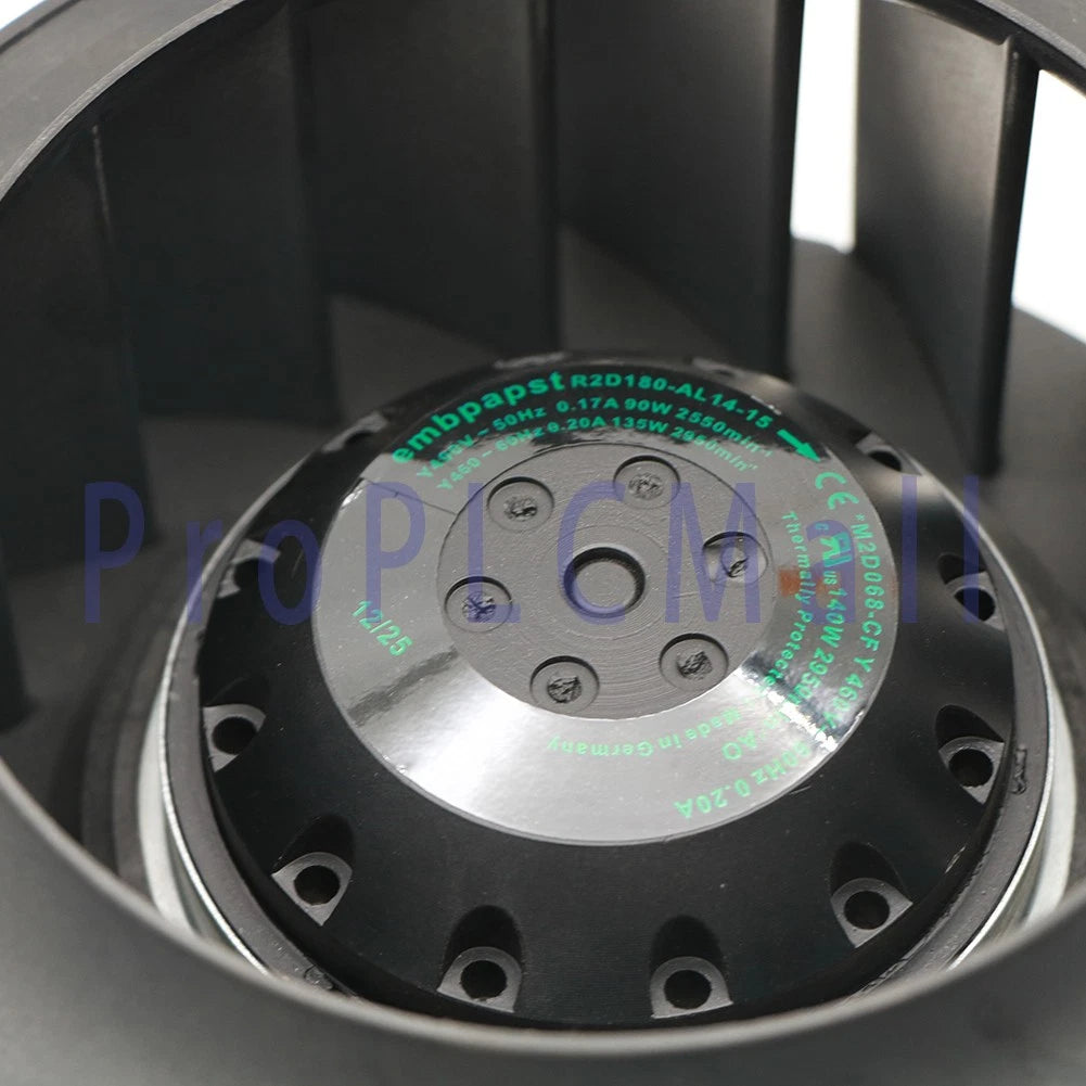 1PCS R2D180-AL14-15 Fan Cooling