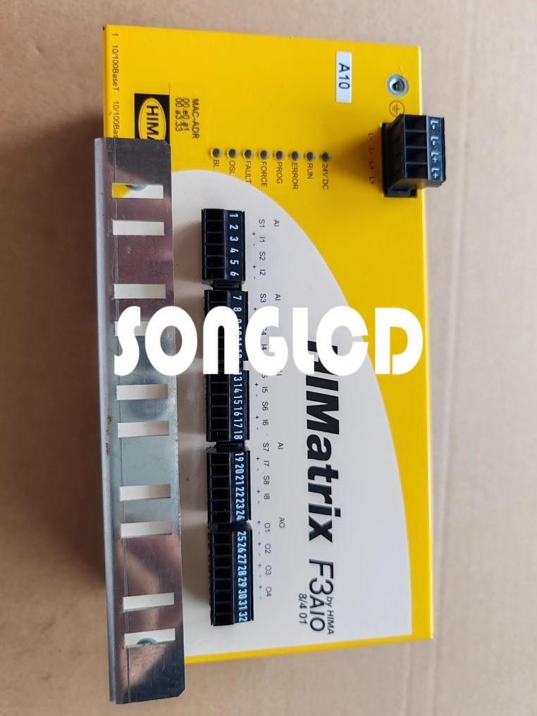 1PCS F3AIO 01 HIMA F3 AIO8/4 Module 24VDC - HIMA