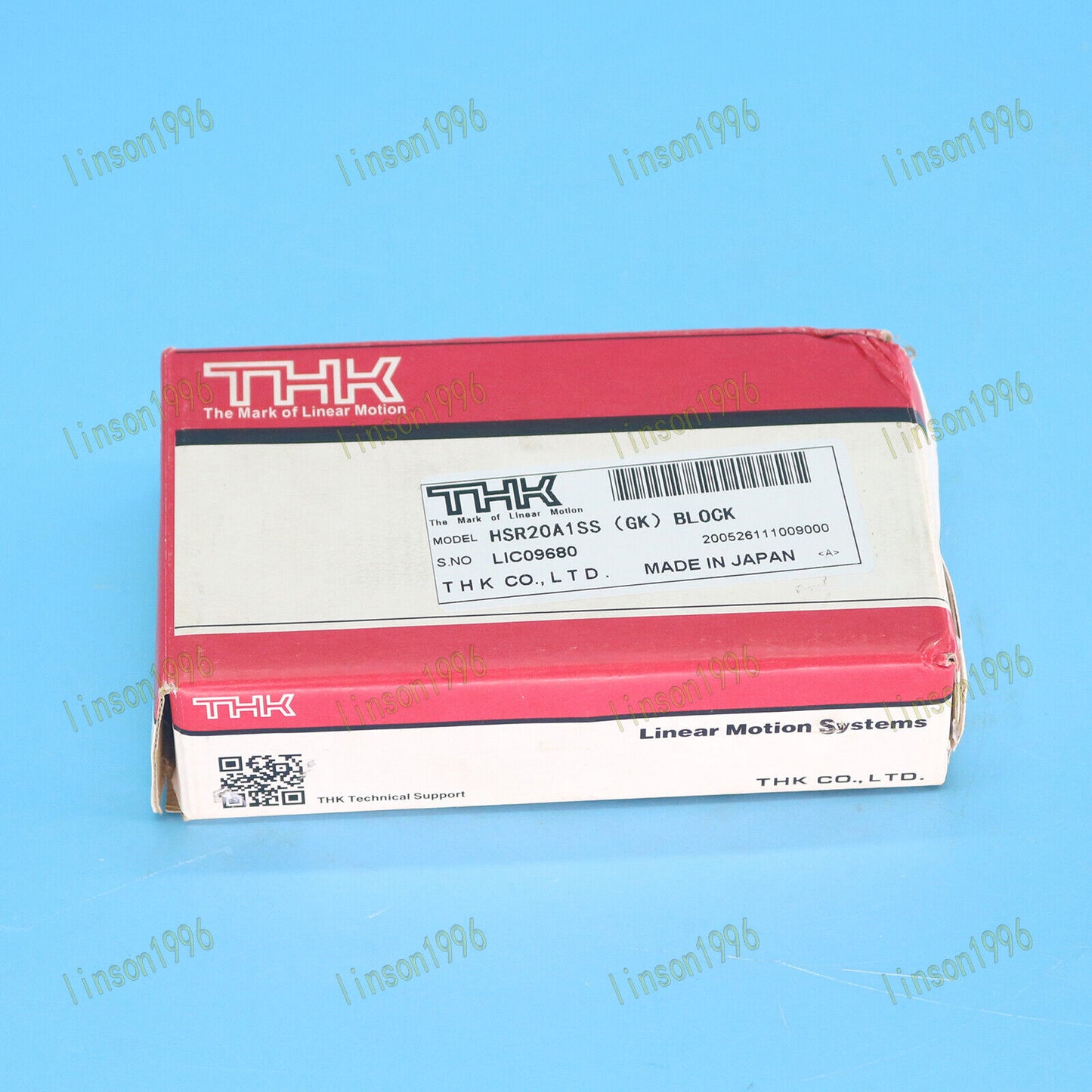 THK HSR20A1SS Linear Guide Rail Slider - THK