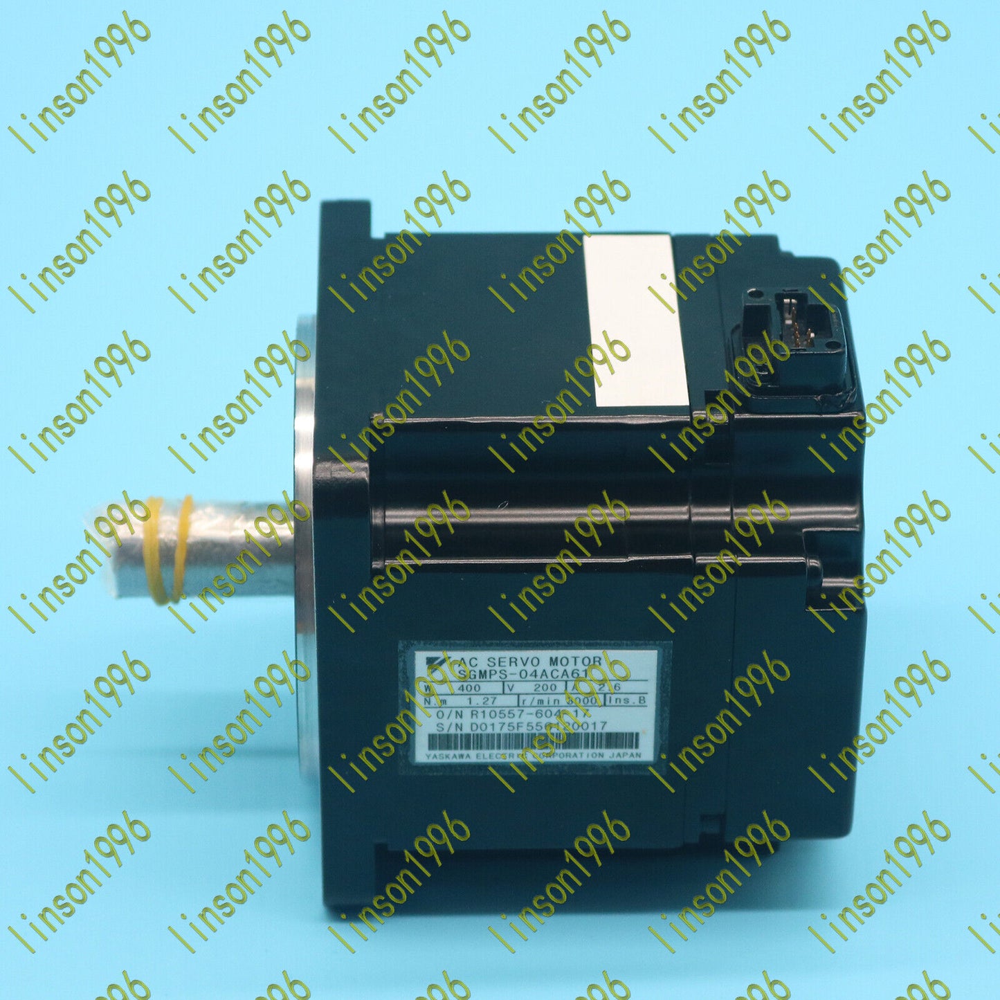 used Yaskawa SGMPS-04ACA61 servo motor tested good condition - YASKAWA