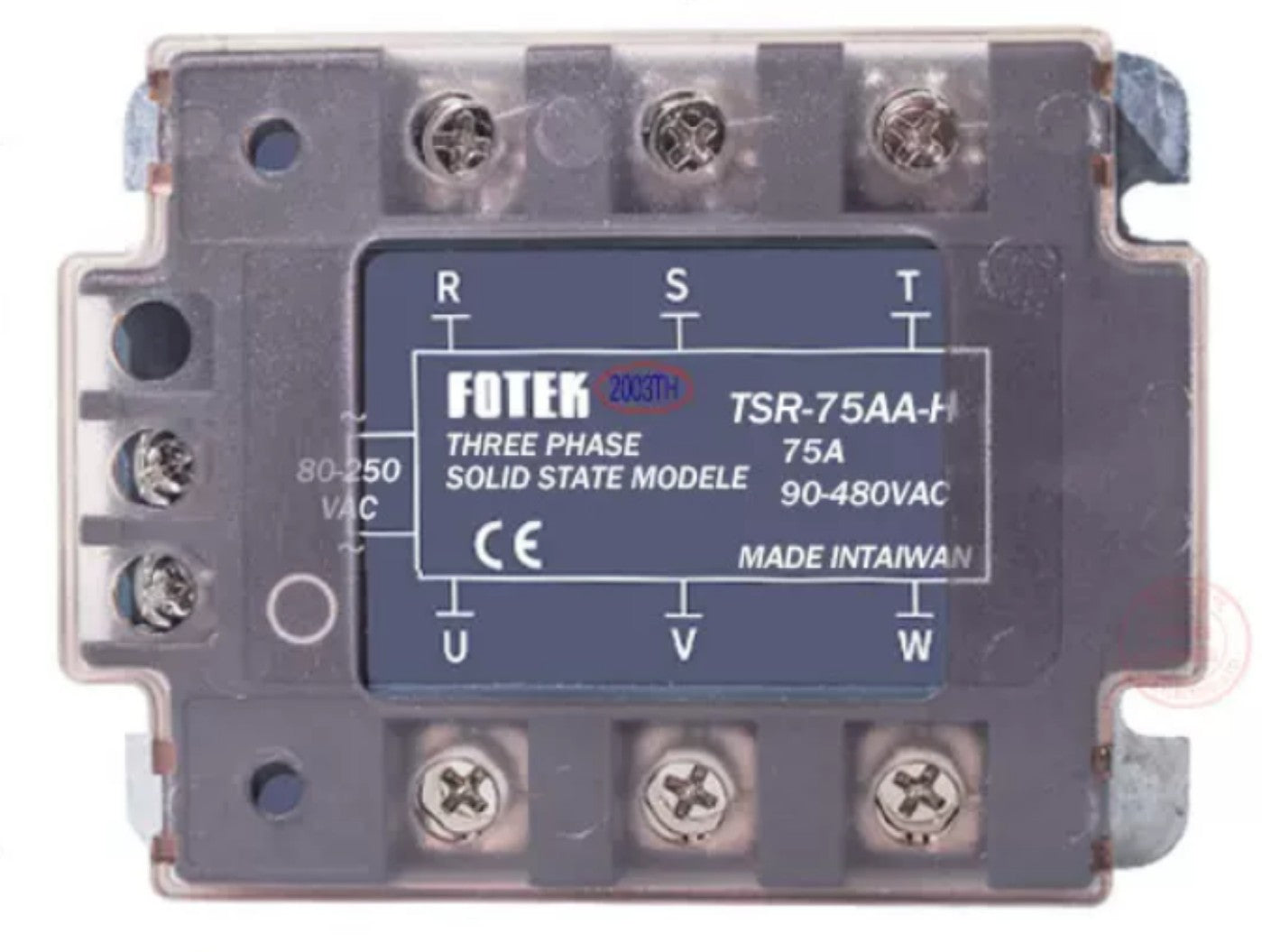 1PC Fotek TSR-75AA-H TSR75AAH Solid State Module 90-480VAC 75A