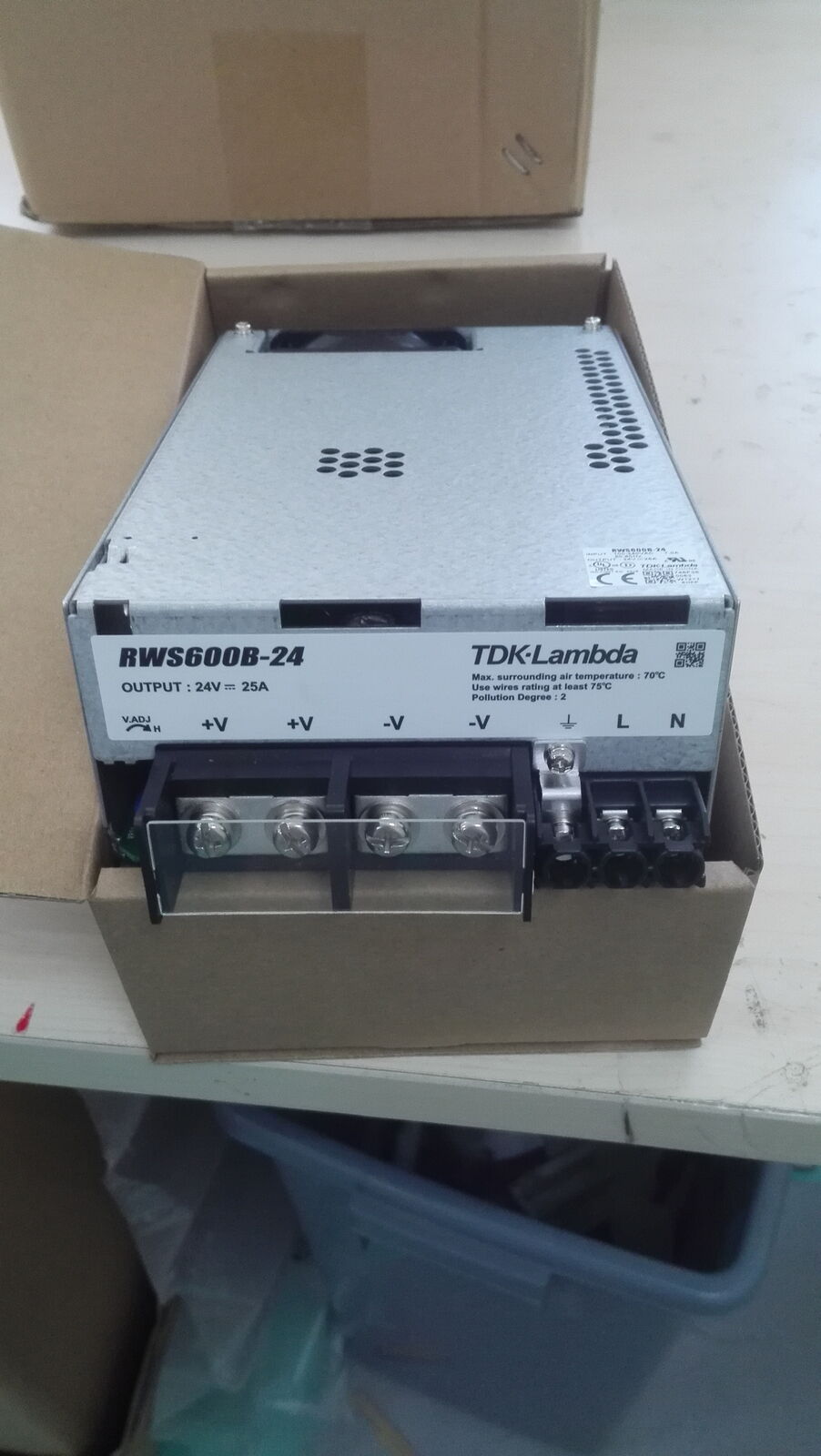 new 1pcs TDK-LAMBDA Power Supply RWS600B-24 Laser Power Supply 24V 25A - TDK-LAMBDA