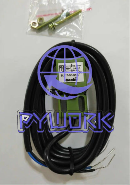 1Pcs For Genke BLE17-5F-N1/E Inductive Proximity Switch NPN 24V NO 200mA