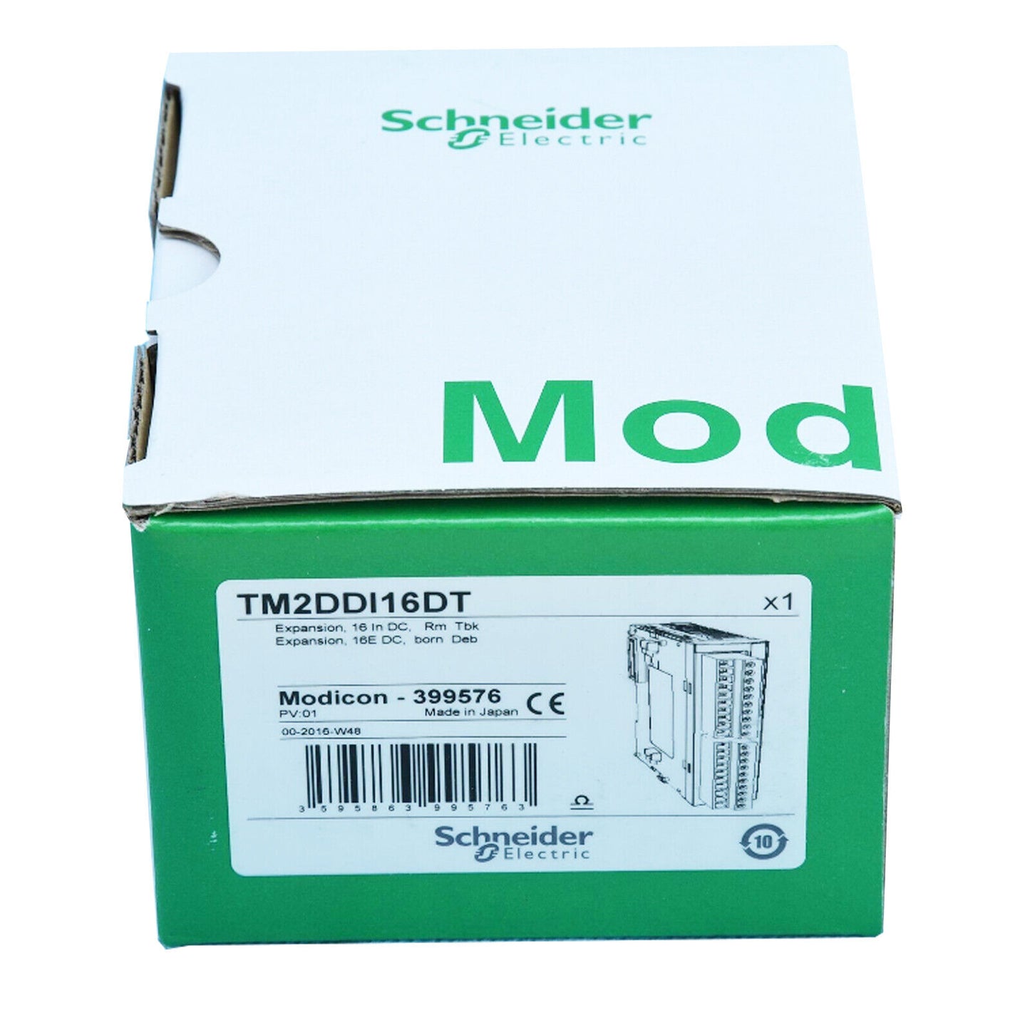 SCHNEIDER Input Module 40mA 24VDC TM2DDI16DT - SCHNEIDER