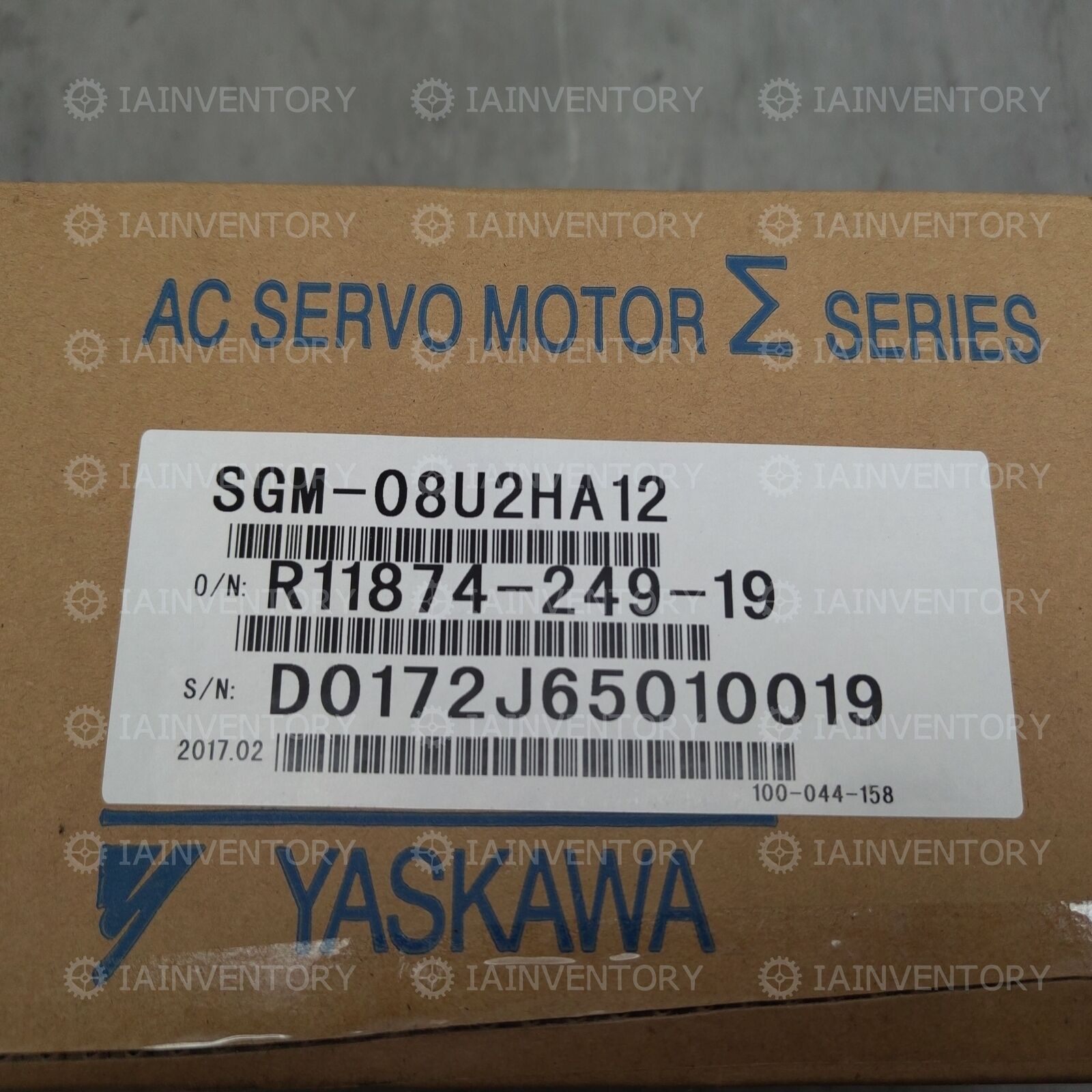 1 Piece Yaskawa SGM-08U2HA12 Fast - YASKAWA