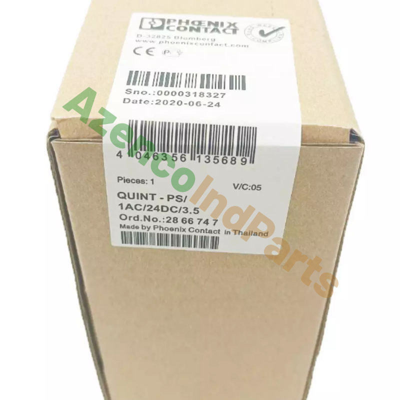 Phoenix Contact Quint-PS/1AC/24DC/3.5 2866747 Power Supply Fast Delivery - PHOENIX CONTACT