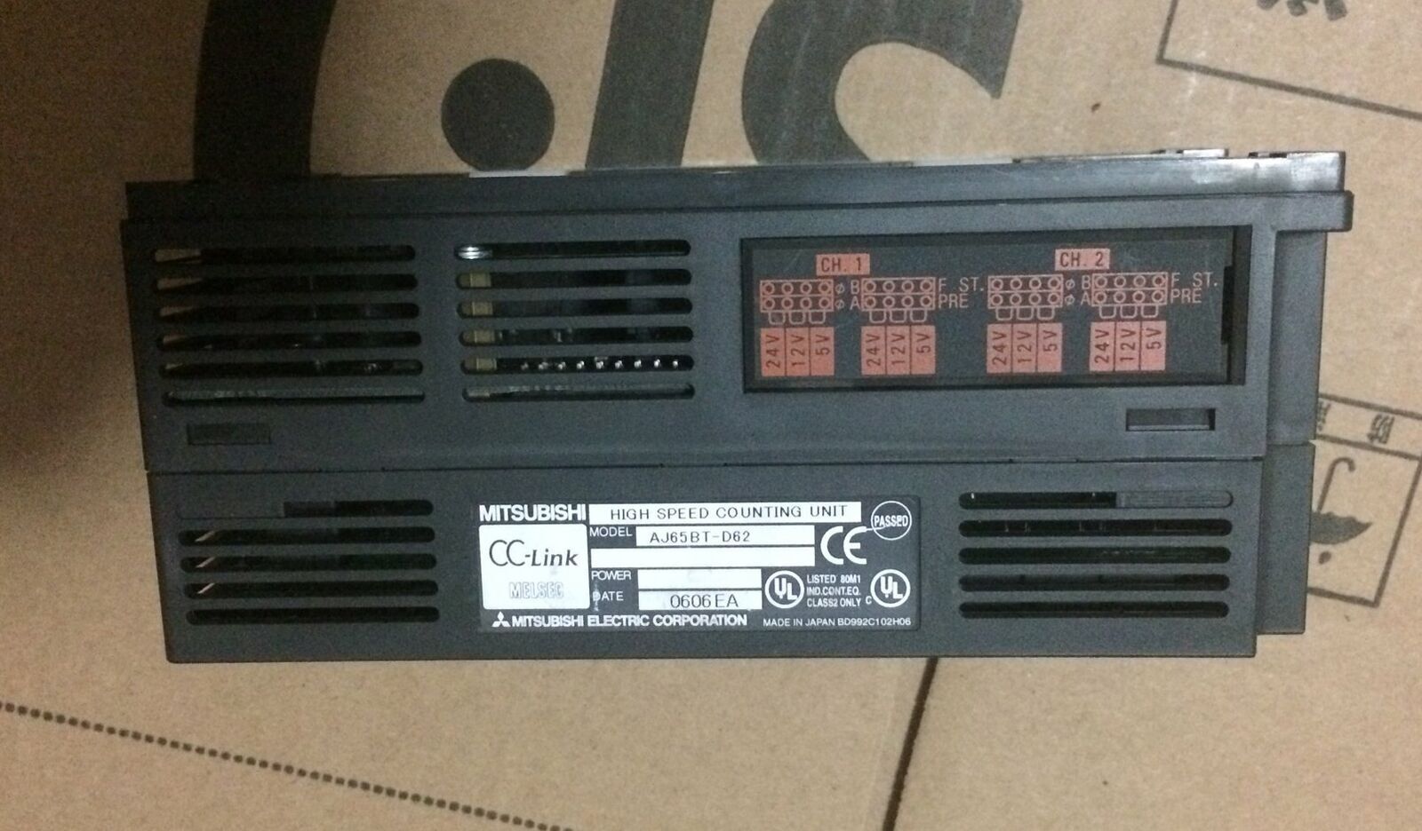 Mitsubishi AJ65BT-D62 CC-Link Module – Tested and in Good Condition - MITSUBISHI