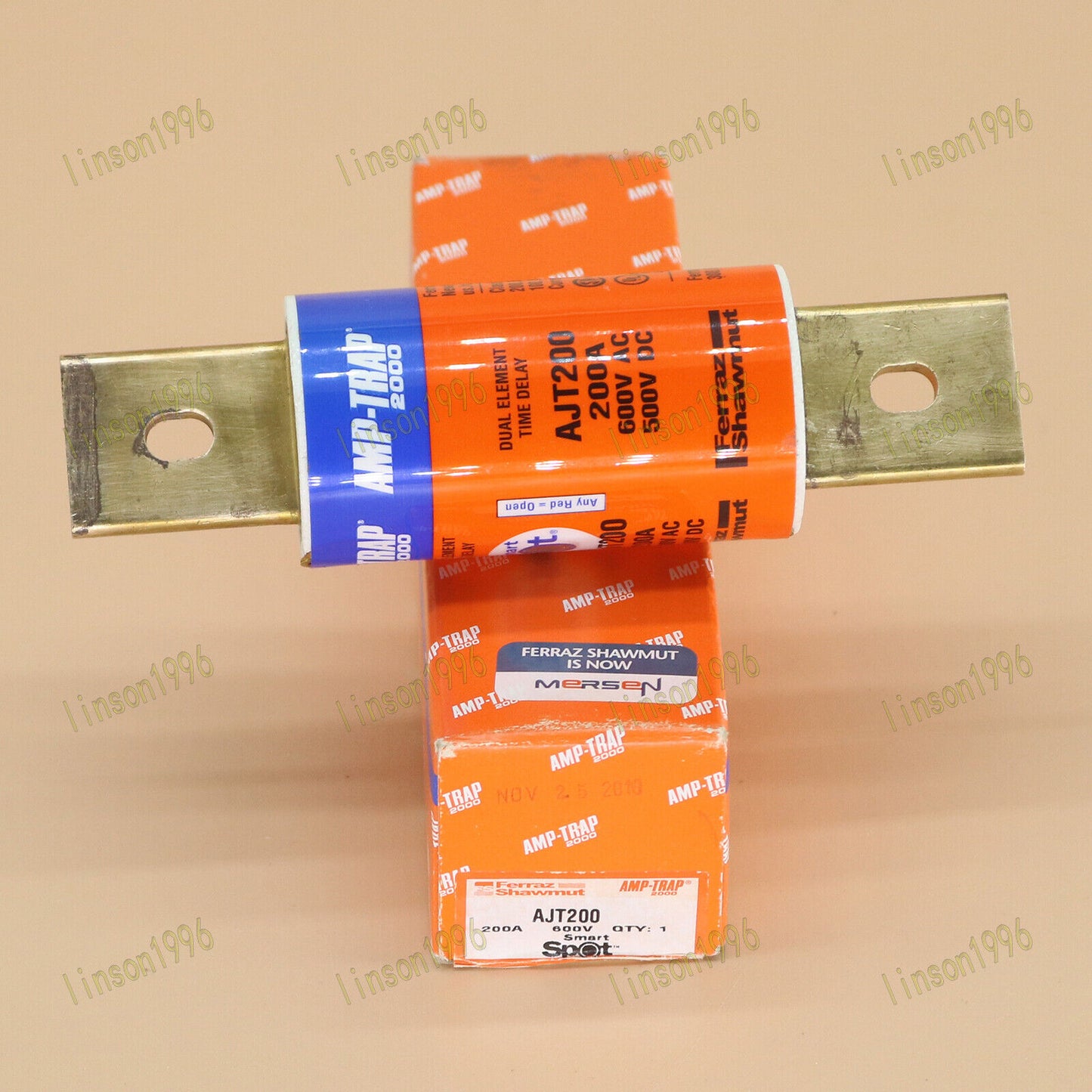 1PC AJT-200A 600Vac Delay Fuse in Box - ELECTROLUX
