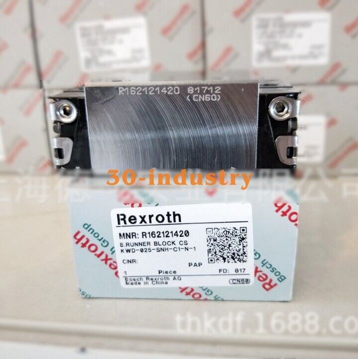 Rexroth Linear Guide Block R162121420 - 1 Piece Replacement Part - REXROTH