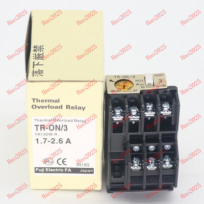 new TR-ON/3 1.7-2.6A For Fuji Thermal Overload Relay - TRONEL