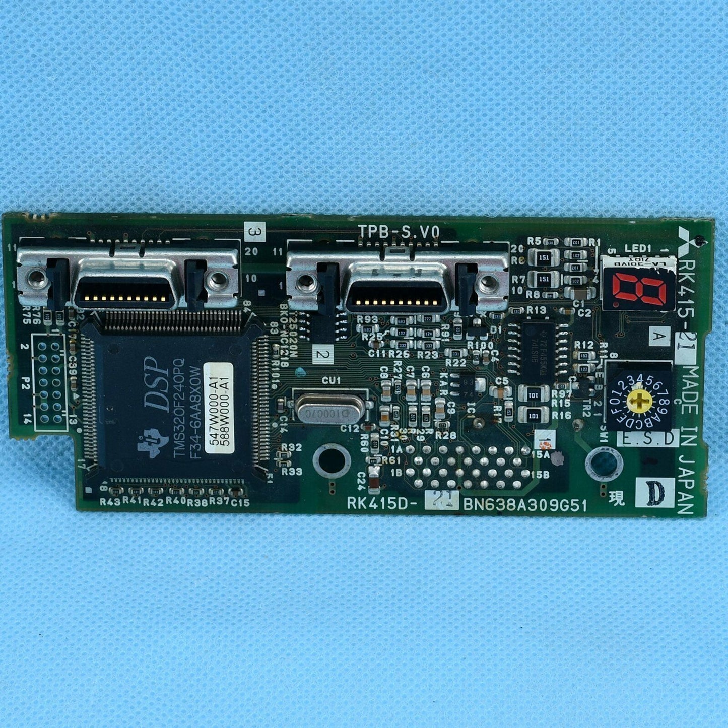 Used Mitsubishi RK41521 PLC in Good Condition - MITSUBISHI