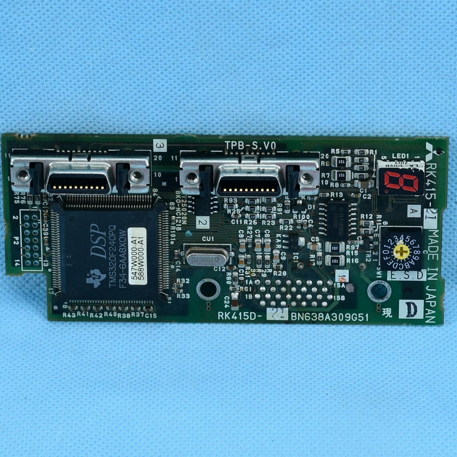 Used Mitsubishi RK41521 PLC in Good Condition - MITSUBISHI