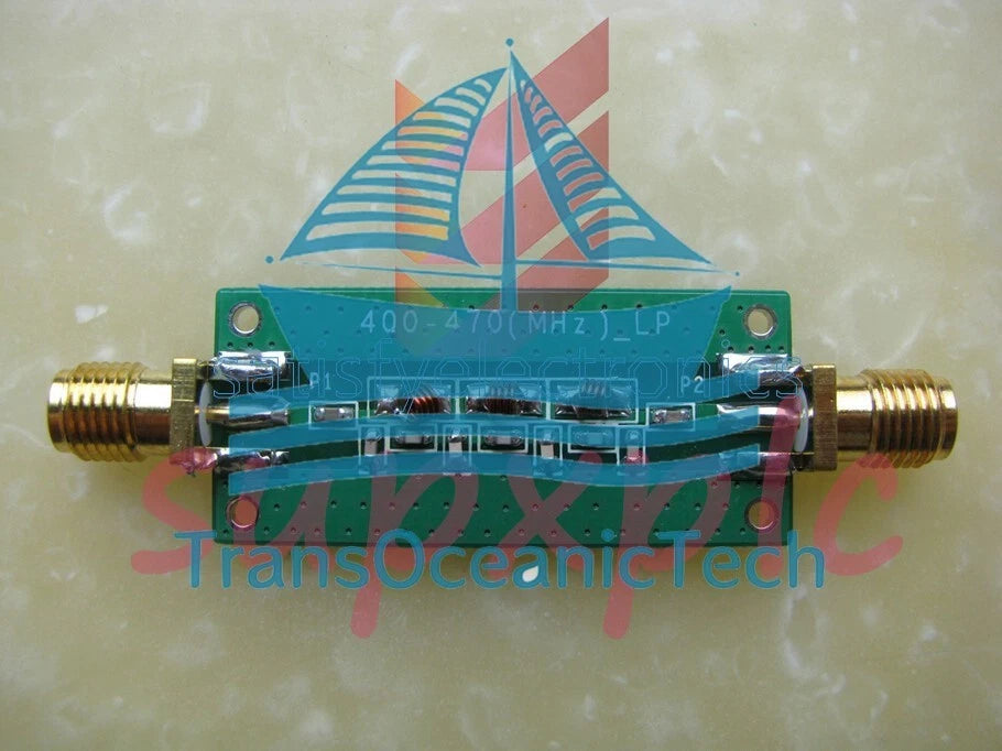 433MHZ Low-Pass Filter LPF RF HF Radio Lowpass 7th-order Elliptic Function