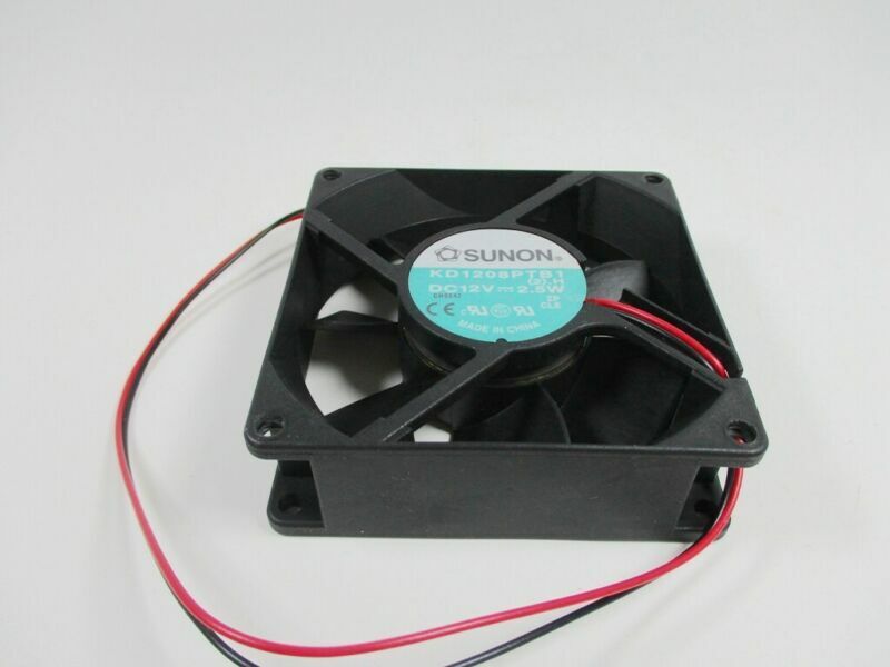 1PCS KD1208PTB1 DUALBALL COOLING FAN DC12V 2.5W 2WIRE 80x80x25MM - KOEED