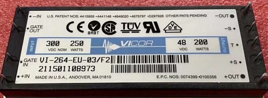 VICOR VI-264 EU 03 F2 Power Supply Module - VICOR