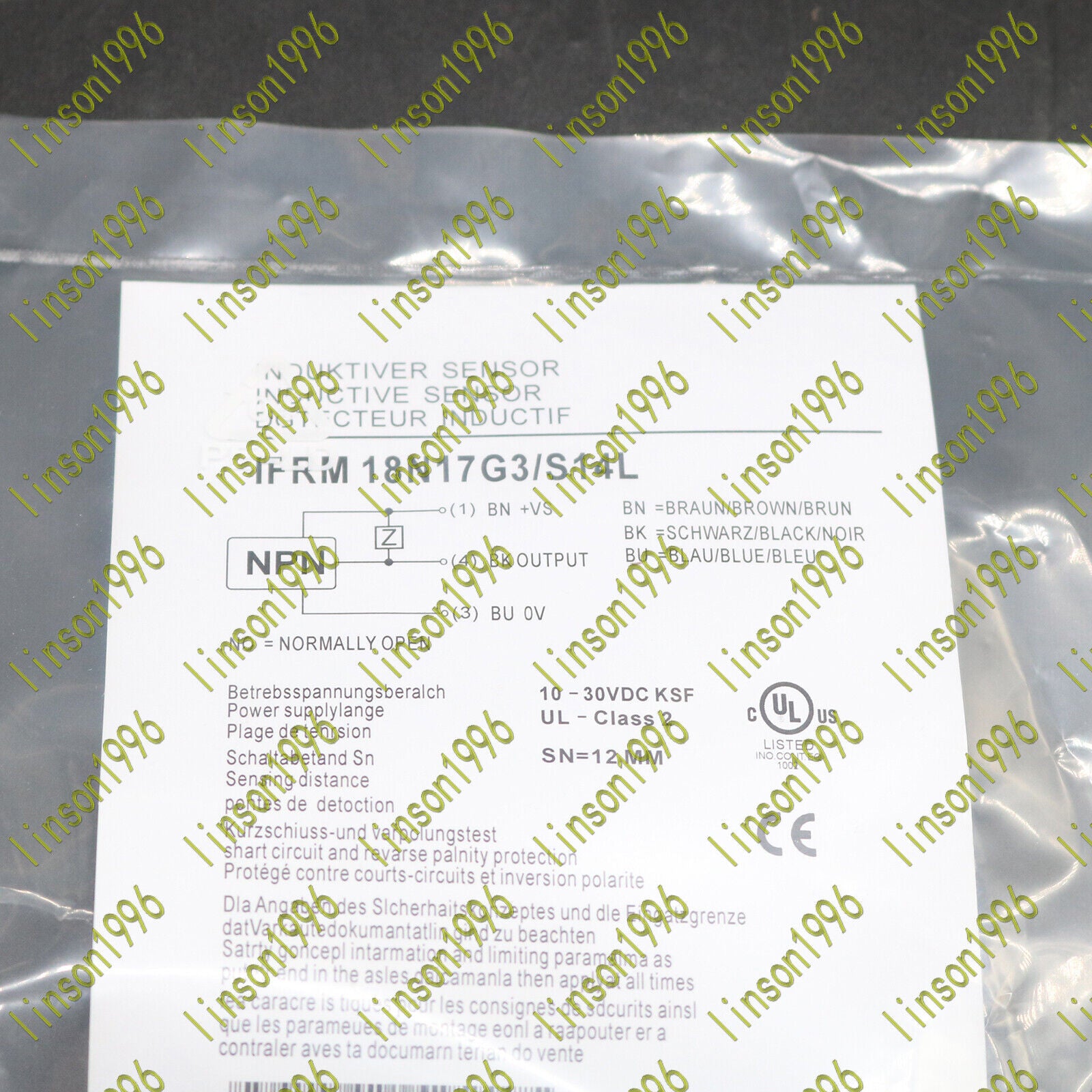 18N17G3/S14L Proximity Switch IFRM Fast Delivery - BAUMER