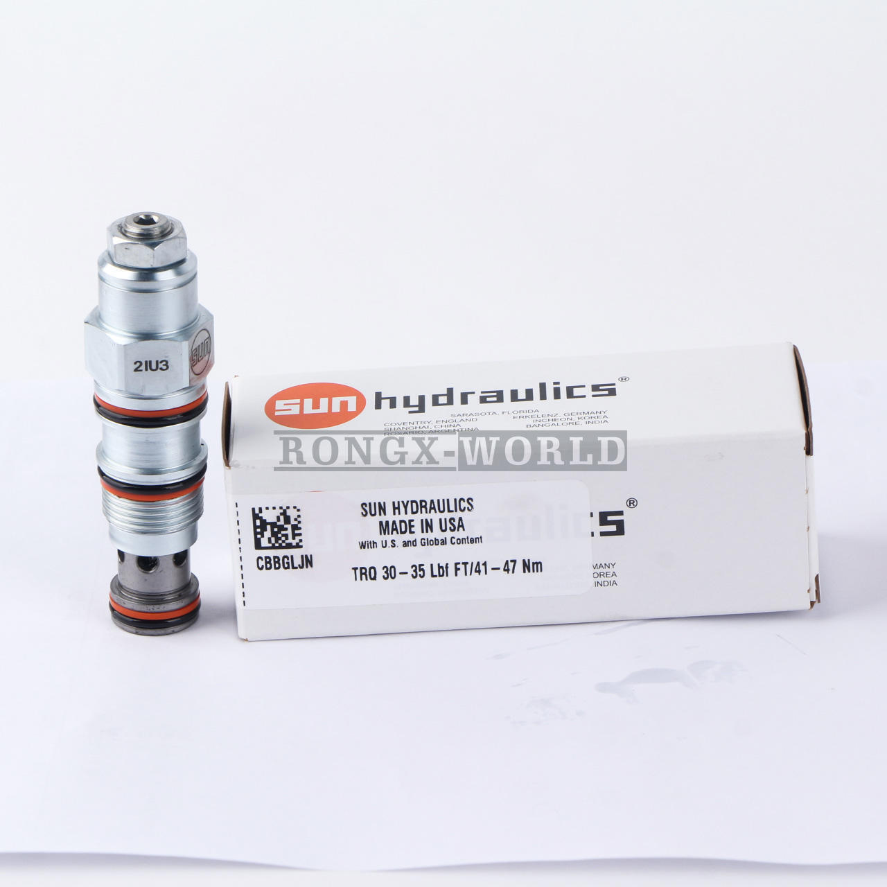 Sun Hydraulics CBBG-LJN Counterbalance Valve Model CBBG LJN - SUN HYDRAULICS