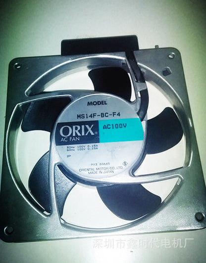 1pcs  ORIX MS14F-BC-F4 14025 100V AC fan with blade