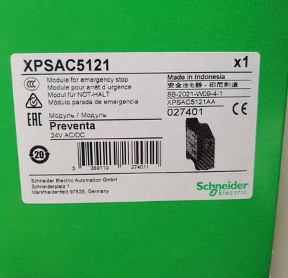 Schneider XPSAC5121 Safety Relay Rapid Delivery - SCHNEIDER