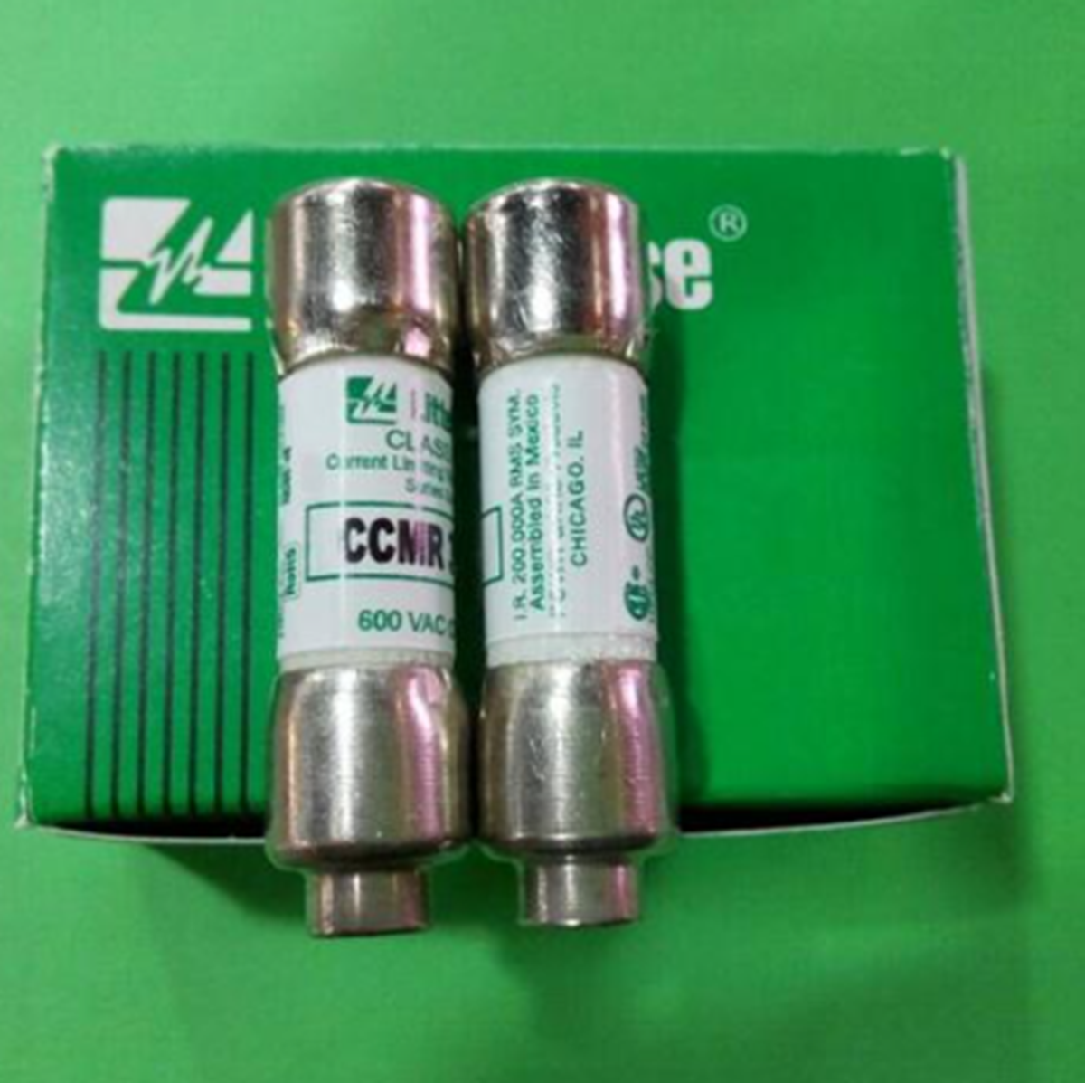 Littelfuse CCMR-10A Time Delay Fuse 10A - automotive grade time delay protection | 10A rated fuse for cars, electronics, and industrial applications | through-hole installation | 0.2W rating | -40°C to 125°C operating temperature - LITTELFUSE