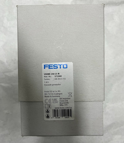 Festo VADMI-140-LS-N 171060 Vacuum Generator Free Ship
