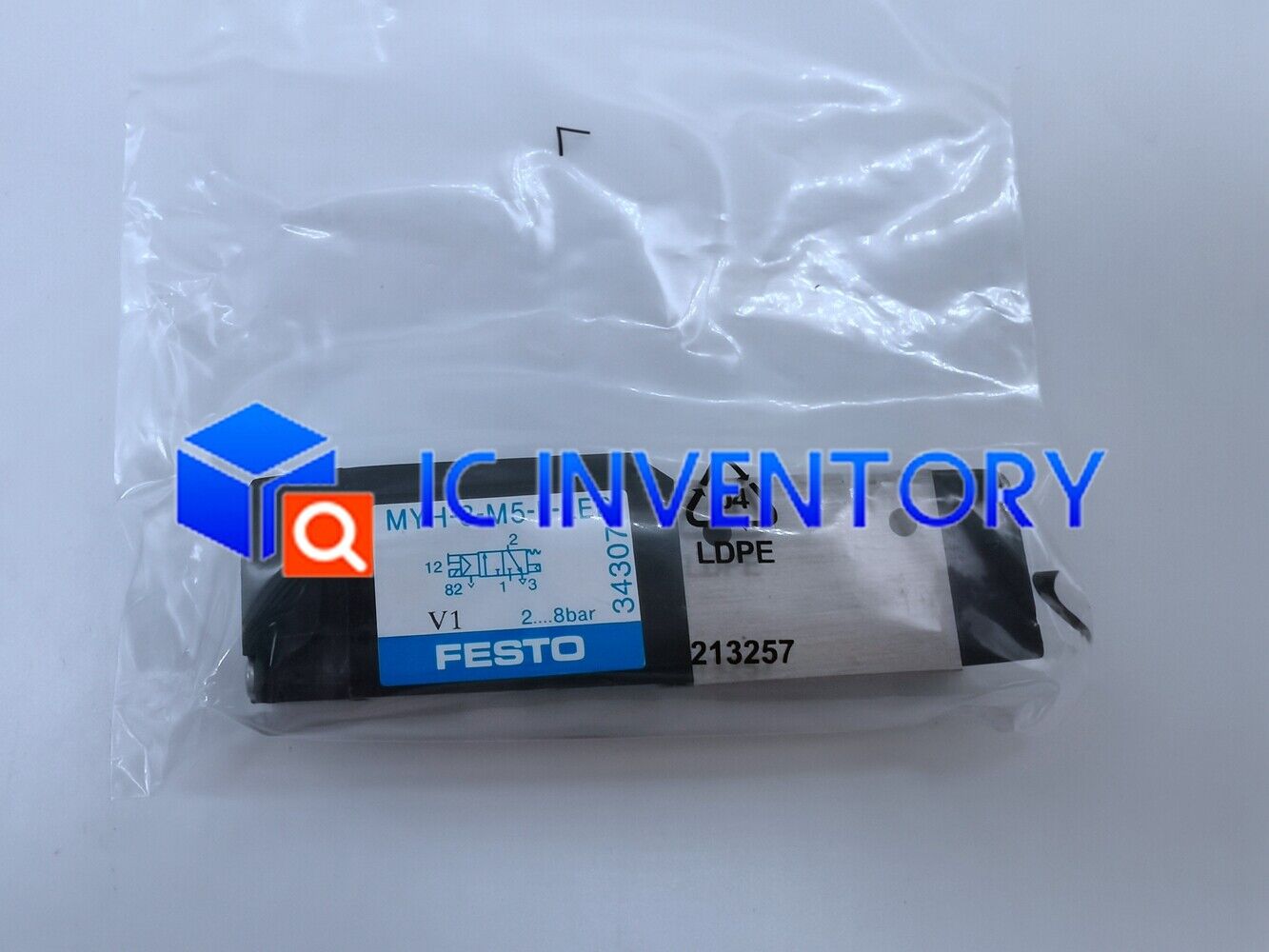 new 1PCS FESTO Solenoid Valve MYH-3-M5-L-LED - FESTO