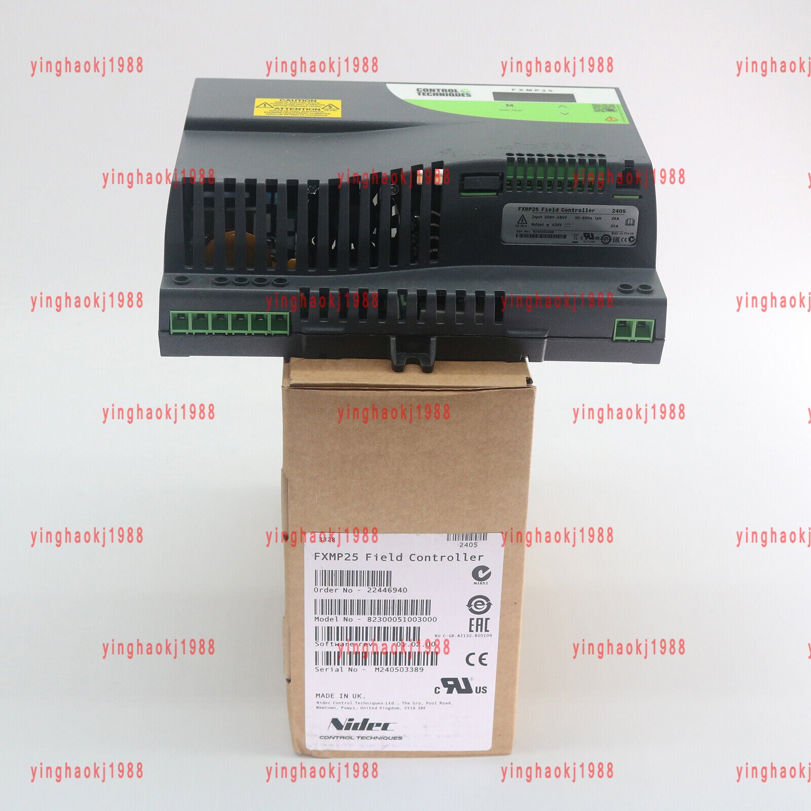 new ONE EMERSON Control Techniques FXMP25 Field controller - EMERSON
