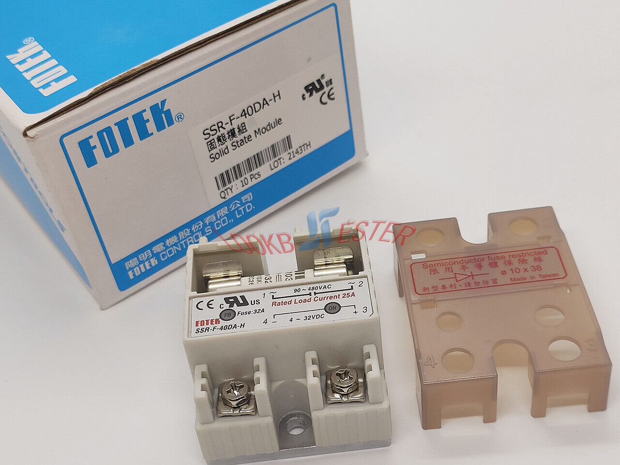 new ONE FOTEK SSR-F-40DA-H SSRF40DAH Solid state relay - FOTEK