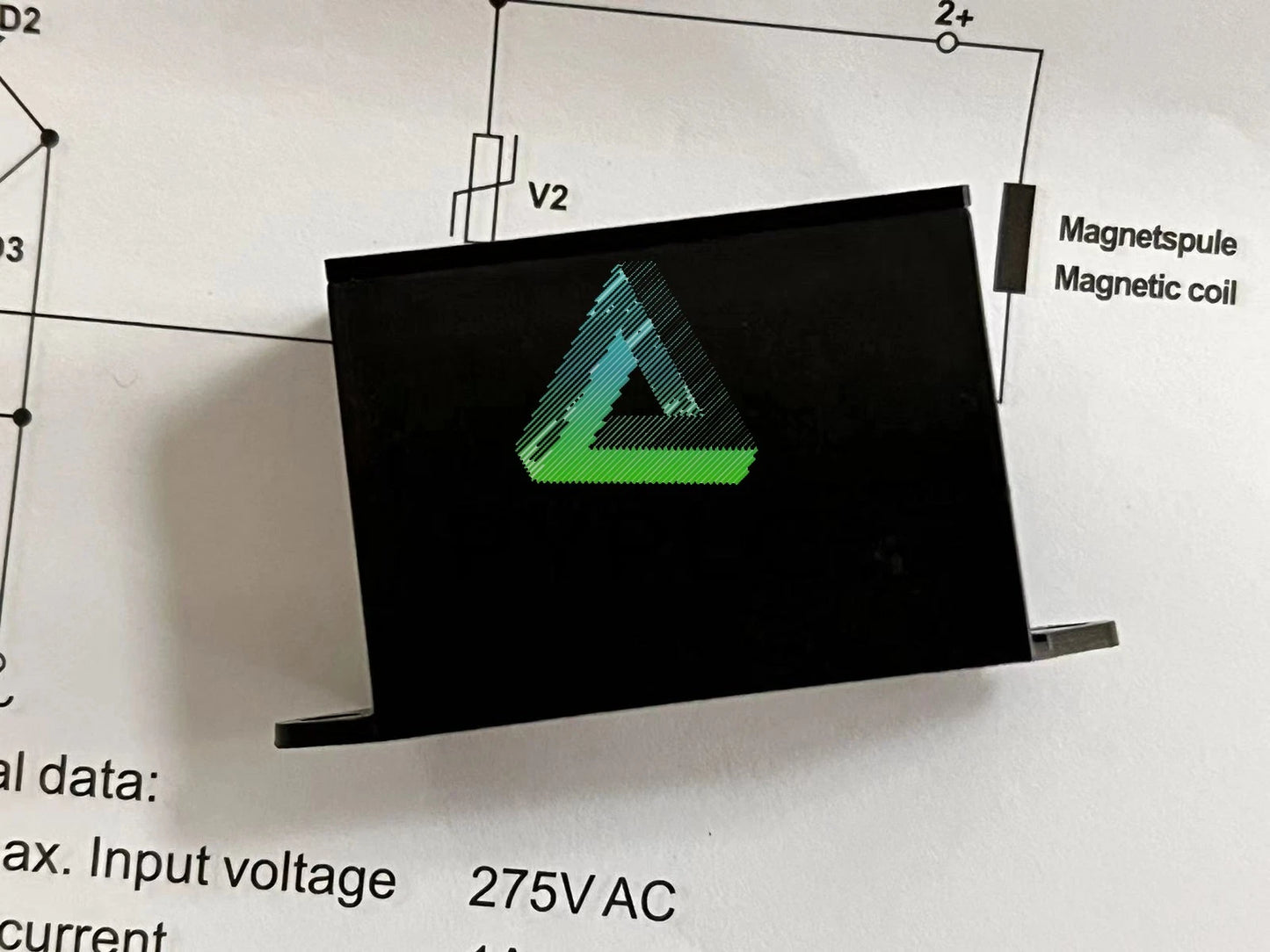 ECIA TYP U230 230V/1A brake rectifier power supply brake module～