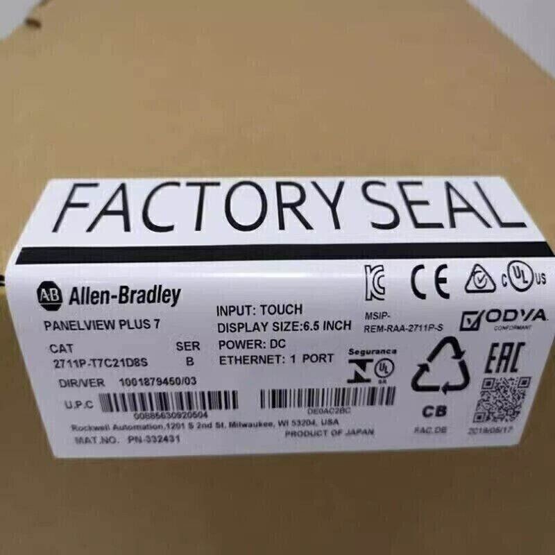 Allen Bradley 2711P-T7C21D8S Plus 7 Terminal | High-Quality Terminal Terminal | Allen Bradley 2711P-T7C21D8S Plus Terminal | 7 Terminal Terminal | Terminal Terminal | 2711P-T7C21D8S Plus Terminal Terminal - ALLEN BRADLEY