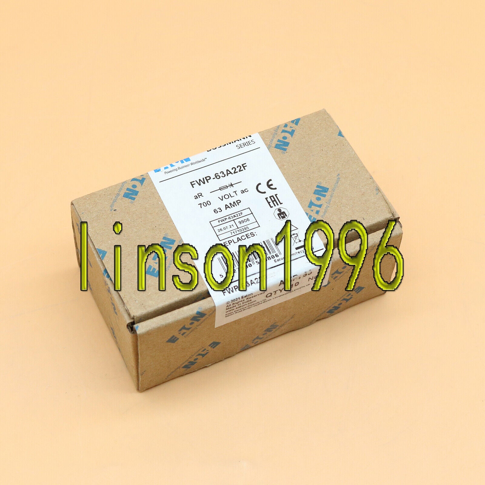 10-Piece/Box Bussmann EATON Fuse FWP-63A22F 700V Fast Ship - BUSSMANN EATON