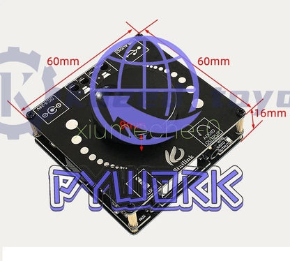 50Wx2 TPA3116D2 HIFI AUX USB Bluetooth 5.0 Audio Stereo Digital Amplifier Board