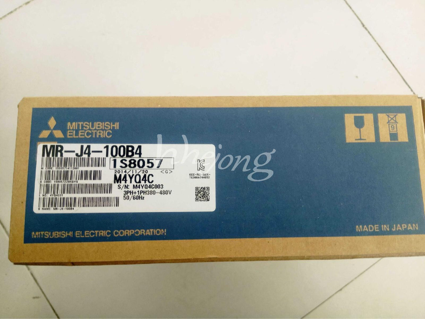 Mitsubishi MR-J4-100B4 Servo Driver - MITSUBISHI
