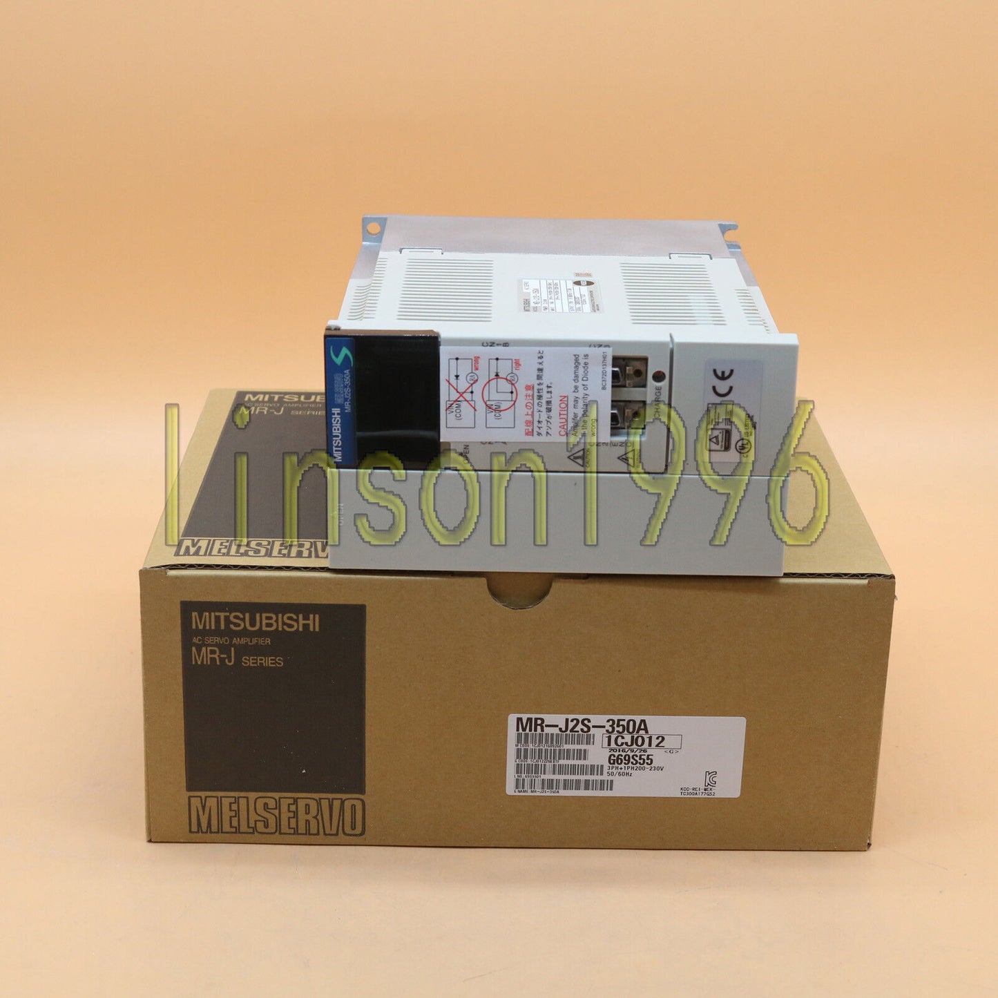 New Mitsubishi MR-J2S-350A 1-Year AC Servo Amplifier - MITSUBISHI