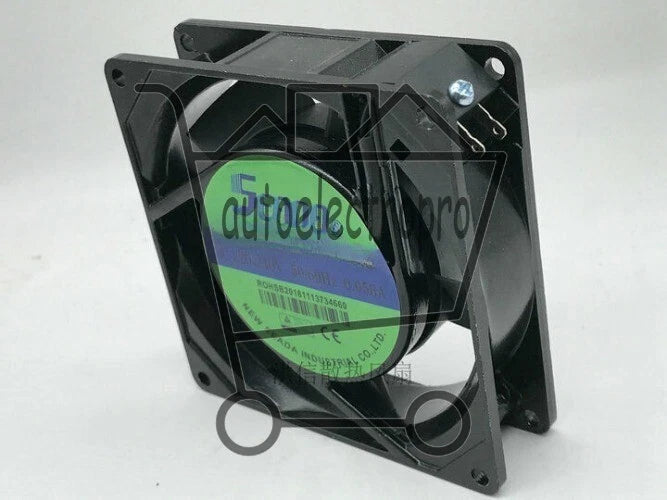 1 PCS SA9225A2 HBT AC 220V 0.058A 9225 9CM Fan 2 wire Aluminum frame