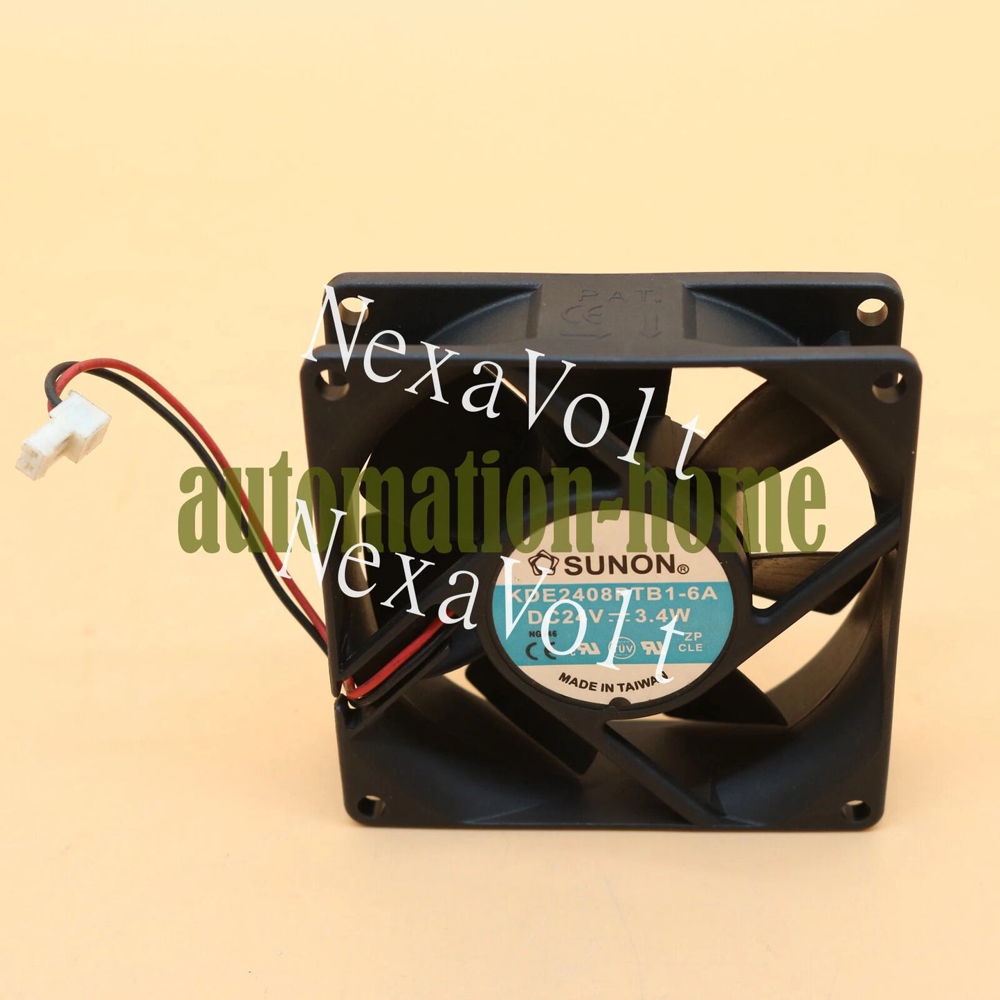Sunon KDE2408PTB1-6A DC24V 3.4W 8025 8CM Inverter Cooling Fan 2PIN#XR
