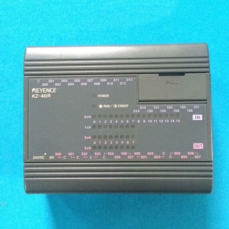 used ONE KEYENCE KZ-40R PLC programming module for industrial automation and control systems - ONE KEYENCE