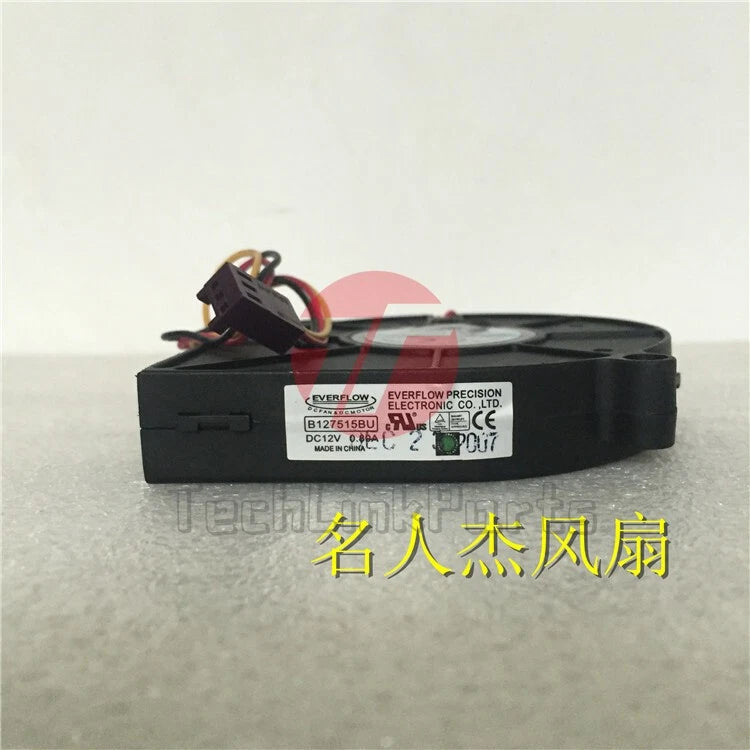 1pcs EVERFLOW B127515BU 12V 7cm 7515 Turbo CPU Cooling Fan