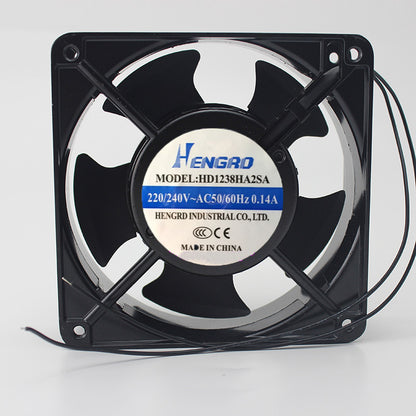 1pcs HENGRO HD1238HA2SA 220V 12CM Ball Cooling Fan